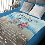 The Day I Met You Couples - Personalized Blanket 758207 - DiyGiftly