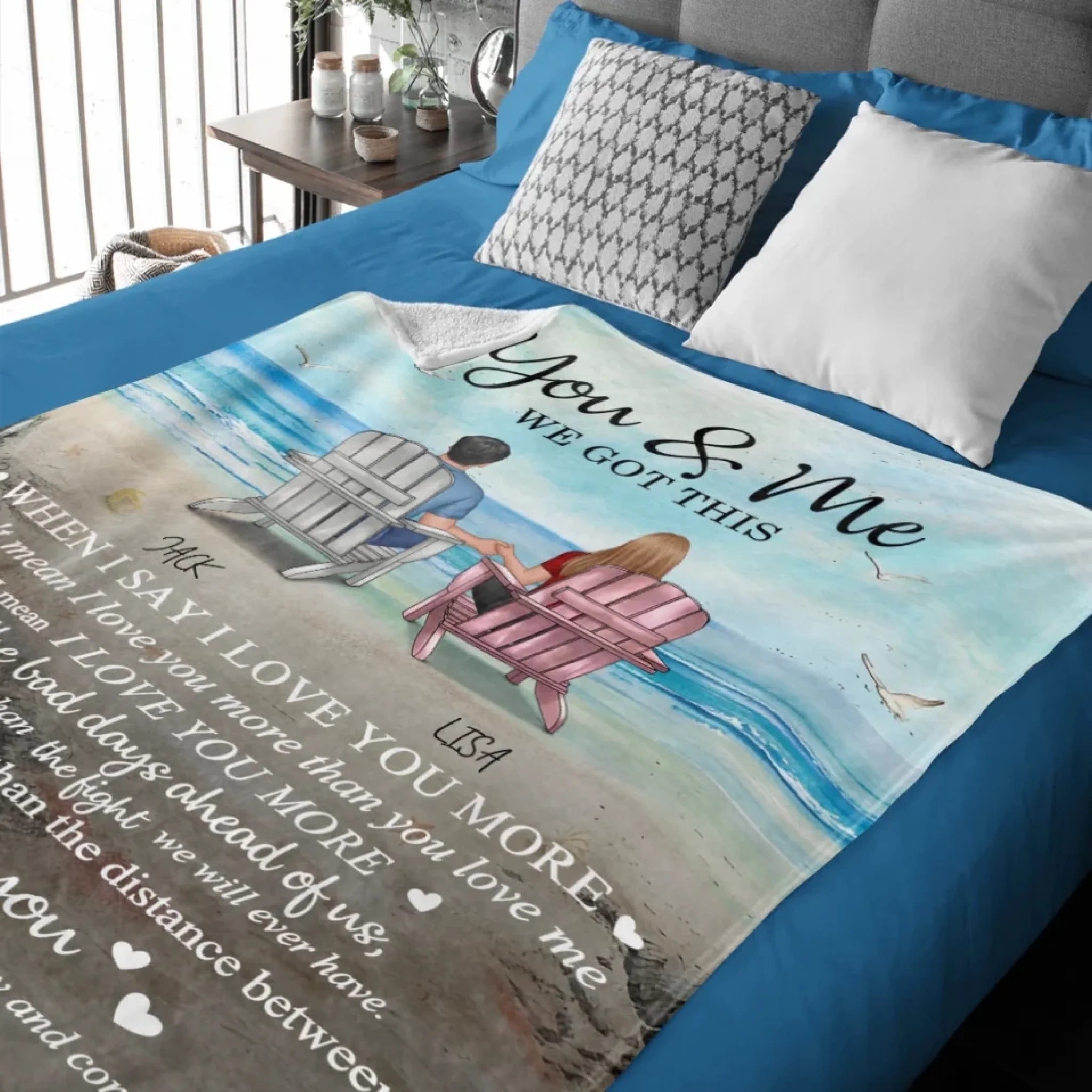 The Day I Met You Couples - Personalized Blanket 758207 - DiyGiftly