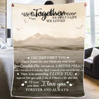 The Day I Met You Couples - Personalized Blanket 758207 - DiyGiftly