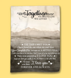 The Day I Met You Couples - Personalized Blanket 758207 - DiyGiftly