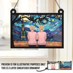 The Family Is One Of Nature's Masterpieces - Family Personalized Window Hanging Suncatcher - Gift For Family Members 665935 - DiyGiftly