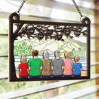 The Family Is One Of Nature's Masterpieces - Family Personalized Window Hanging Suncatcher - Gift For Family Members 665935 - DiyGiftly