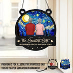 The Greatest Gift Our Parents Gave Us Each Other - Family Personalized Window Hanging Suncatcher - Gift For Family Members 667037 - DiyGiftly