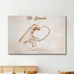 "The hands of the family" - Personalized Custom Canvas & Poster 731598 - 732518 - DiyGiftly