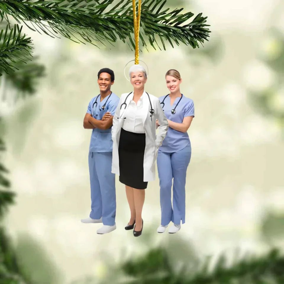 acrylic nurse ornament keepsake graduation gift