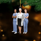 personalized nurse photo ornament nurses week keepsake
