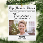 ornament personalized photo with name acrylic keepsake keepsake display acrylic