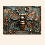 The Little Garden - Personalized Gardening Rectangle Metal Sign 736306 - 736307 - DiyGiftly