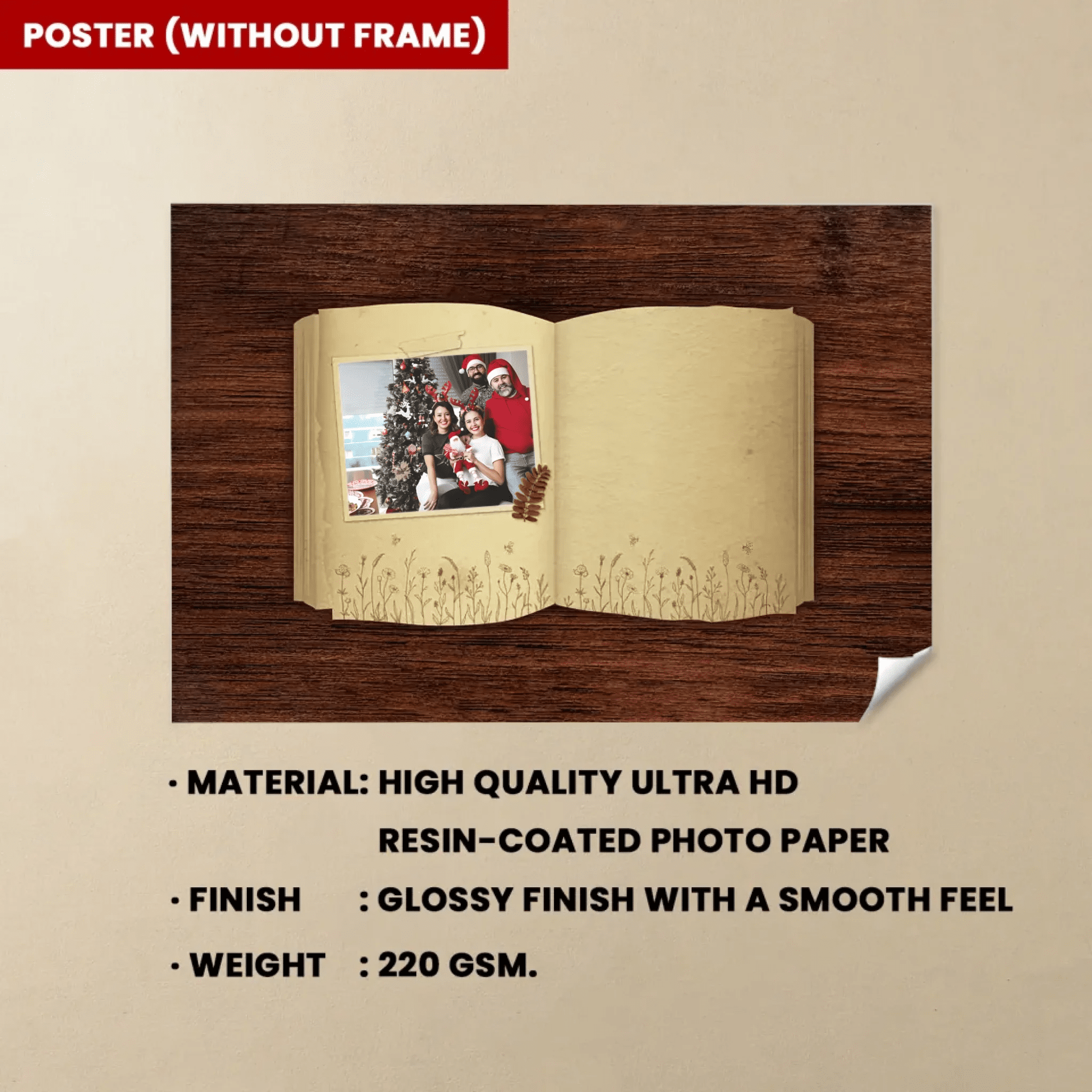 The Love Between A Mother And Her Children Is Everlasting Photo Book Version - Personalized Canvas For Mom 724691 - 724693 - DiyGiftly