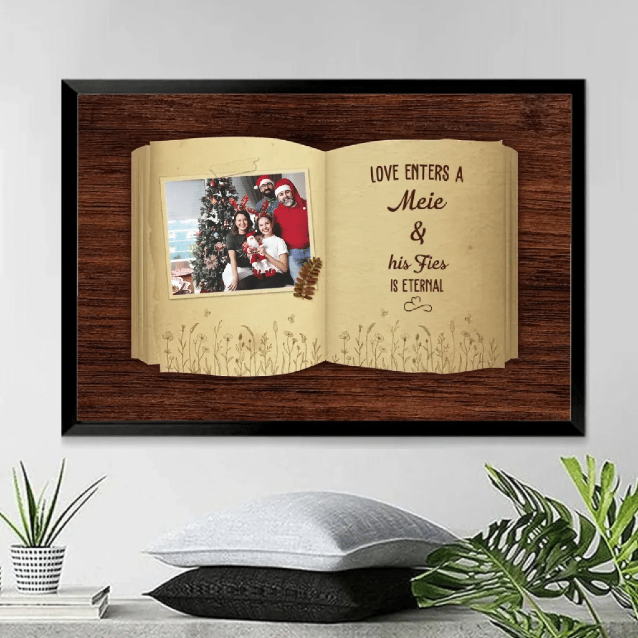The Love Between A Mother And Her Children Is Everlasting Photo Book Version - Personalized Canvas For Mom 724691 - 724693 - DiyGiftly