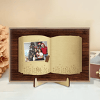 The Love Between A Mother And Her Children Is Everlasting Photo Book Version - Personalized Custom Wooden Plaquet 724691 - DiyGiftly