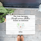 The Love Between Grandparents And Grandkids - Personalized Doormat 735506 - D - DiyGiftly