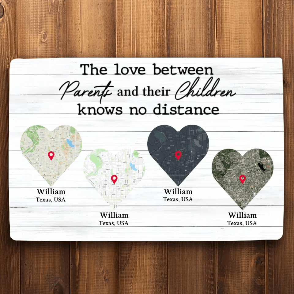 The Love Between Grandparents And Grandkids - Personalized Doormat 735506 - D - DiyGiftly