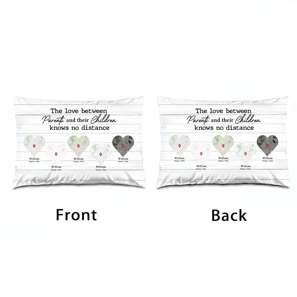 The Love Between Grandparents And Grandkids - Personalized Pillow 735538 - B - DiyGiftly