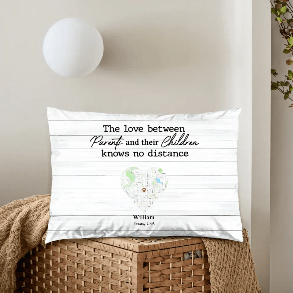 The Love Between Grandparents And Grandkids - Personalized Pillow 735538 - B - DiyGiftly