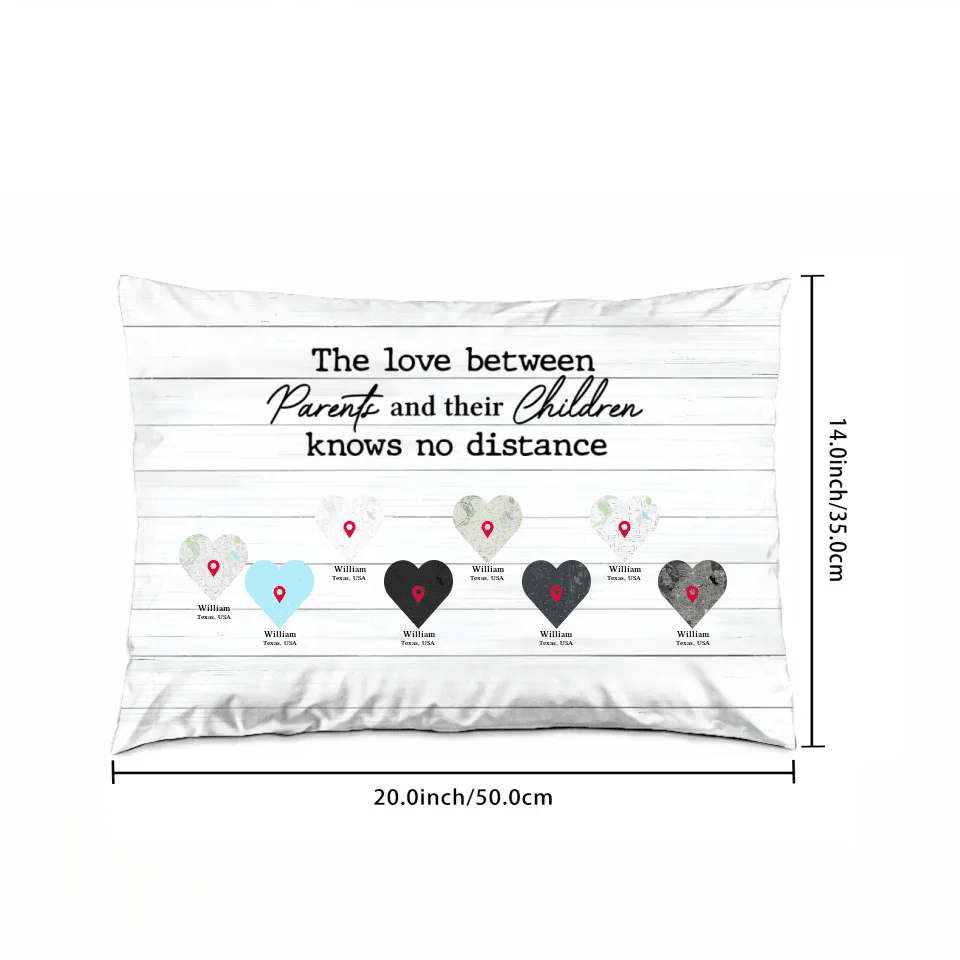 The Love Between Grandparents And Grandkids - Personalized Pillow 735538 - B - DiyGiftly