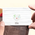 The Love Between Grandparents And Grandkids - Personalized Wallet Card 735506 - Q - DiyGiftly
