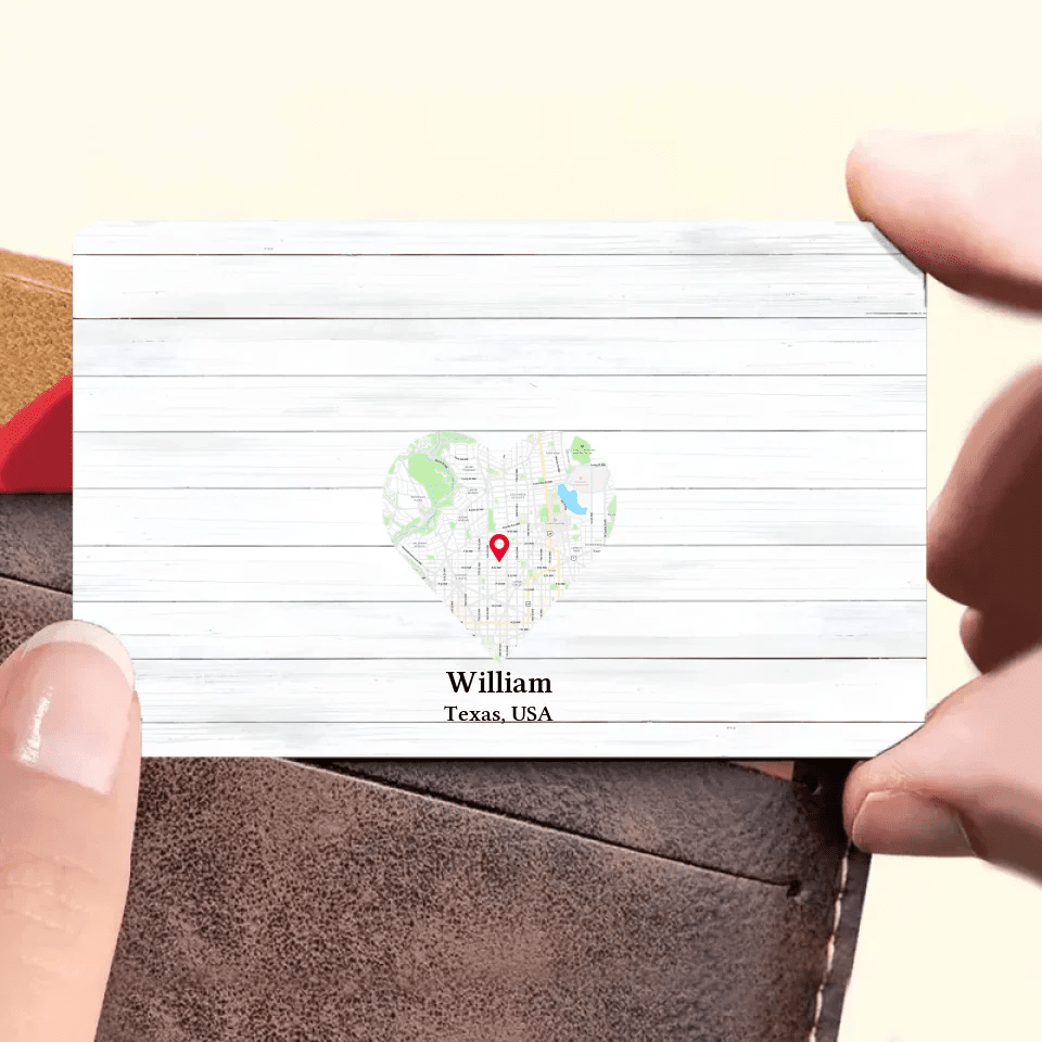 The Love Between Grandparents And Grandkids - Personalized Wallet Card 735506 - Q - DiyGiftly
