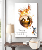 The Love For Basketball Will Never End - Personalized Poster or Canvas Custom Photo - Gift For Basketball Lovers 747678 - 747708 - DiyGiftly