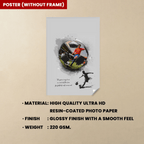 The Love For Soccer Will Never End - Personalized Poster or Canvas Custom Photo - Gift For Soccer Lovers 745999 - 746043 - DiyGiftly