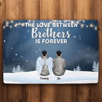 The Love Of Brothers & Sisters Is Forever - Personalized floor mat 712526 - D - DiyGiftly