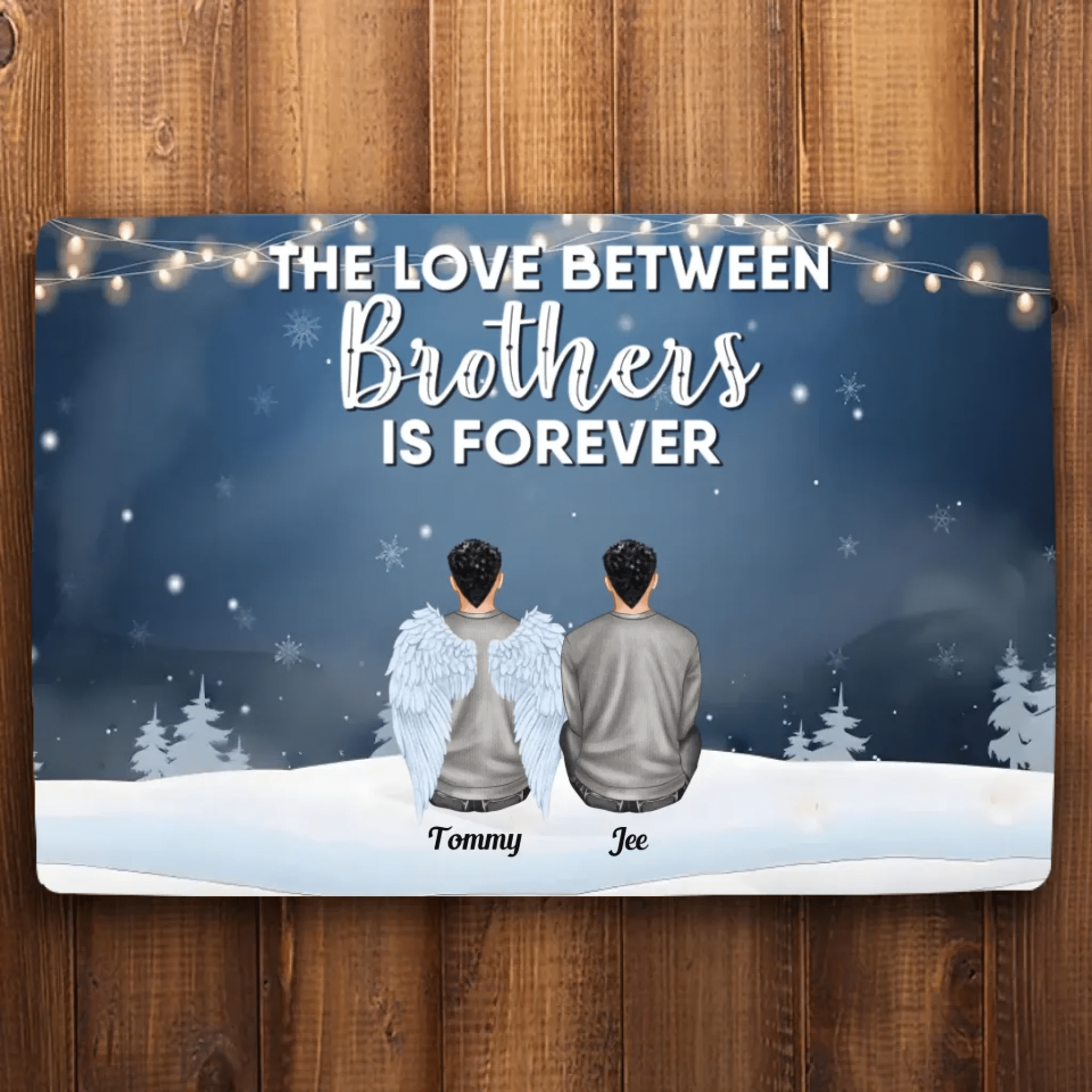 The Love Of Brothers & Sisters Is Forever - Personalized floor mat 712526 - D - DiyGiftly