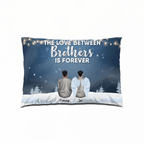 The Love Of Brothers & Sisters Is Forever - Personalized Pillow 712526 - B - DiyGiftly
