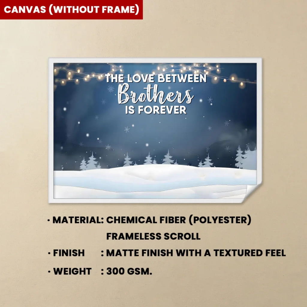 canvas with frame poster personalized design wall art