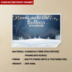 canvas with frame poster personalized design wall art