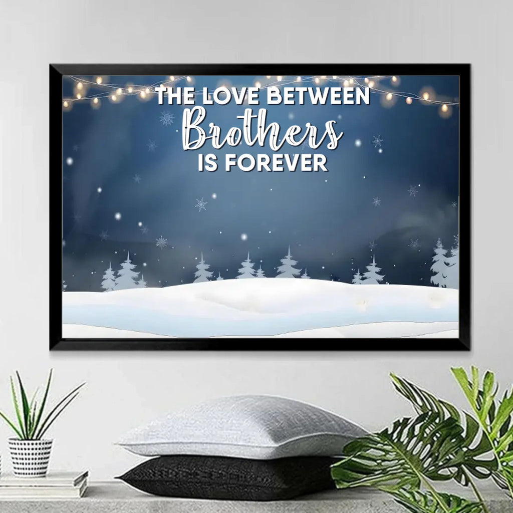 poster without frame wooden poster personalized design gift for brother