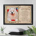 wall art display personalized cat photo poster loss of cat gift