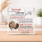 The Most Beautiful Mom - Custom Photo Personalized Rectangle Acrylic Plaque - Family Birthday Gift For Mom 1121656 - DiyGiftly