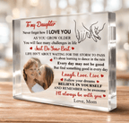 The Most Beautiful Mom - Custom Photo Personalized Rectangle Acrylic Plaque - Family Birthday Gift For Mom 1121656 - DiyGiftly