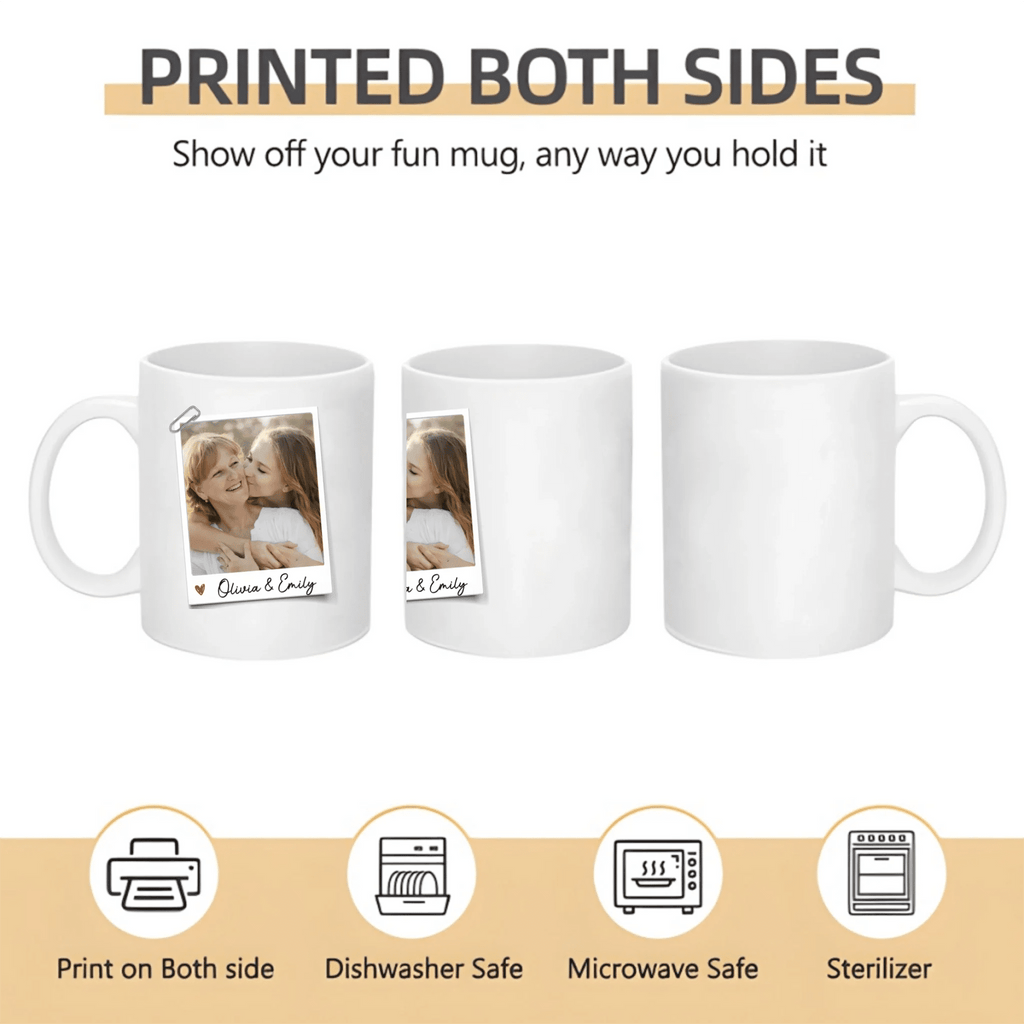 The Only Gift You Need Custom Photo Mug - Personalized Family Mug, Mother's Day Gift for Mom 1121138 - DiyGiftly