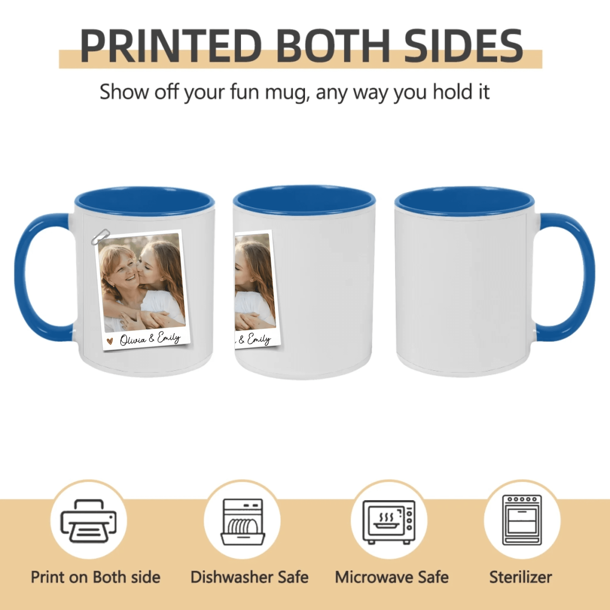 The Only Gift You Need Custom Photo Mug - Personalized Family Mug, Mother's Day Gift for Mom 1121138 - DiyGiftly