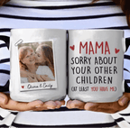 The Only Gift You Need Custom Photo Mug - Personalized Family Mug, Mother's Day Gift for Mom 1121138 - DiyGiftly