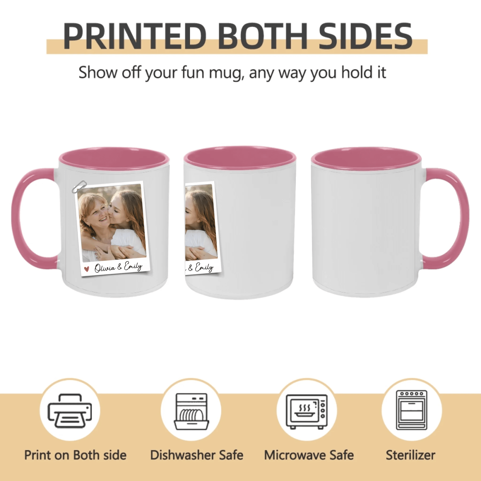 The Only Gift You Need Custom Photo Mug - Personalized Family Mug, Mother's Day Gift for Mom 1121138 - DiyGiftly
