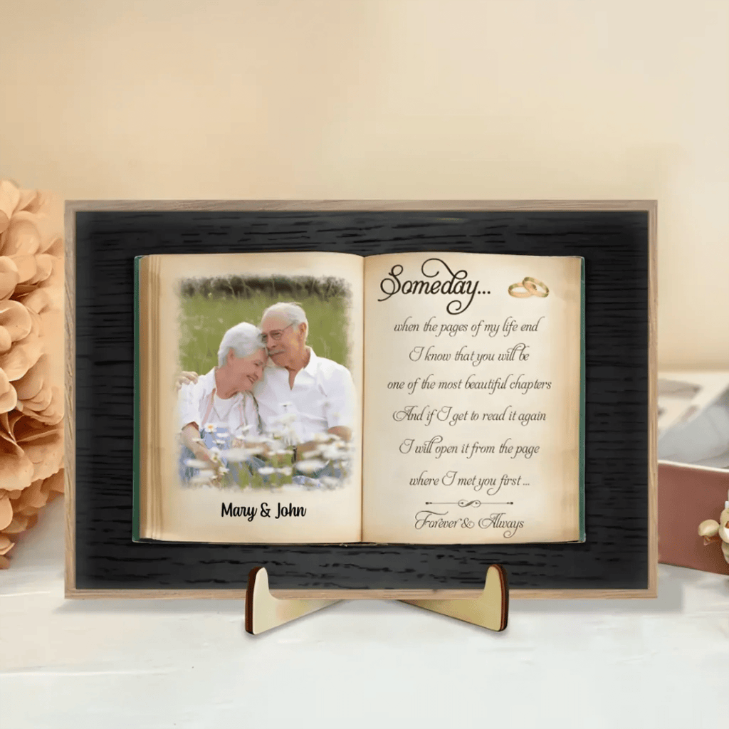 The Pages Of My Life - Personalized Custom Photo Canvas 735321 - DiyGiftly