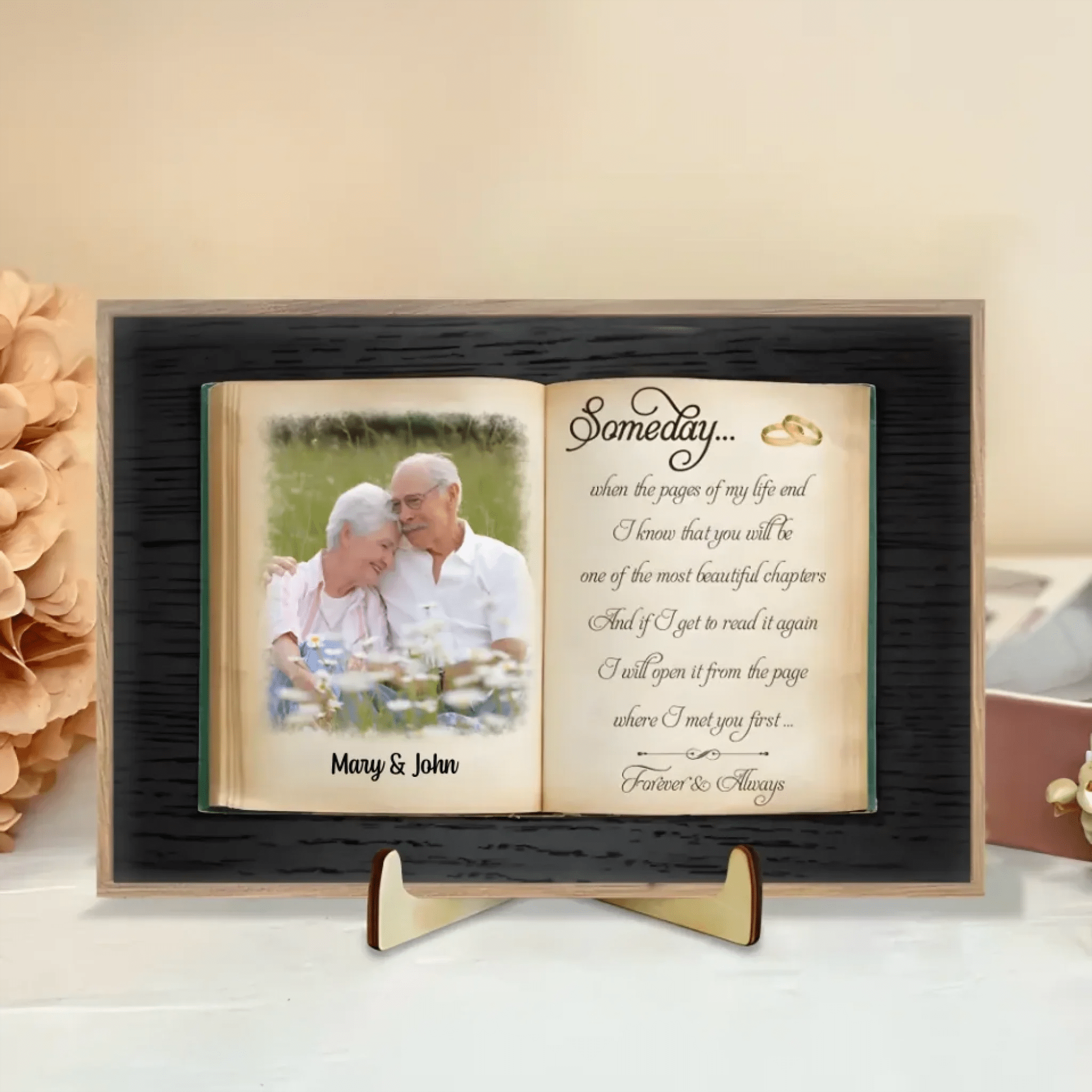 The Pages Of My Life - Personalized Custom Photo Canvas 735321 - DiyGiftly