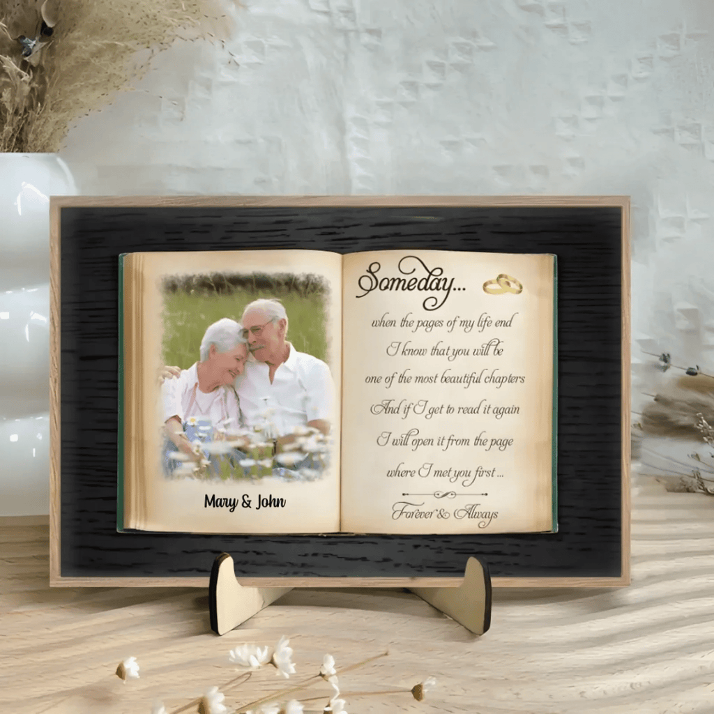 The Pages Of My Life - Personalized Custom Photo Canvas 735321 - DiyGiftly