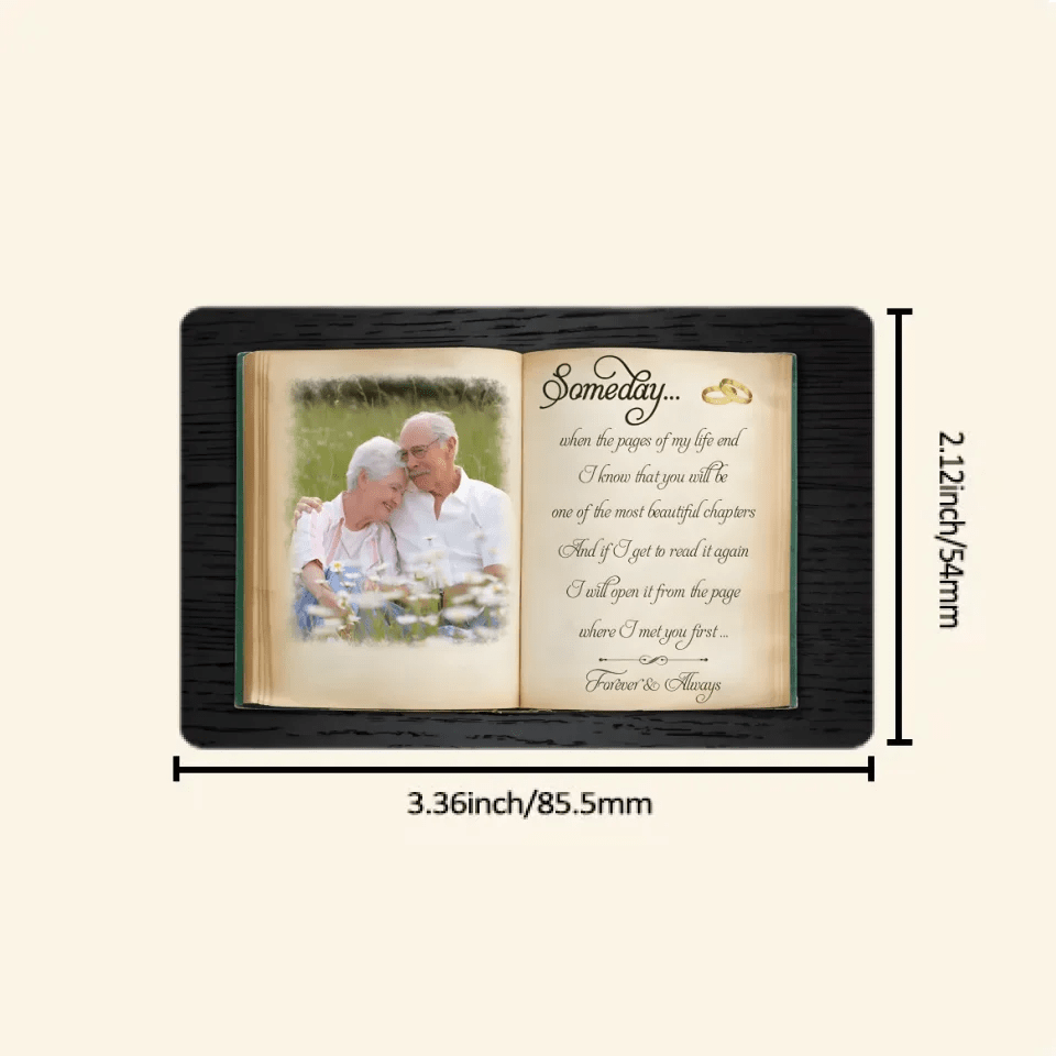 The Pages Of My Life - Personalized Custom Photo Canvas 735354 - 735355 - DiyGiftly