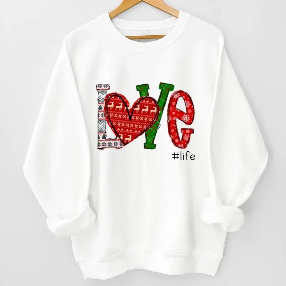 The Perfect Grandma personalized unisex sweatshirt holiday outfit for grandma