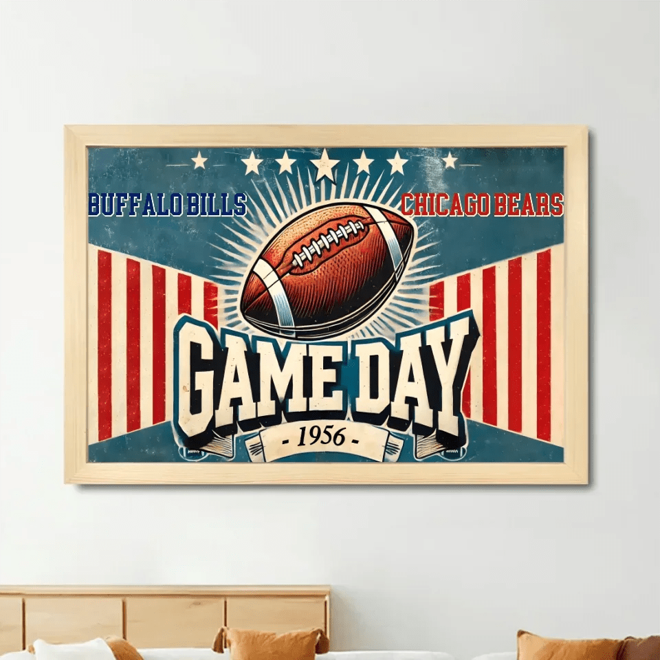 The ultimate showdown of passion and enthusiasm - Personalized Poster or Canvas 750604 - 750606 - DiyGiftly