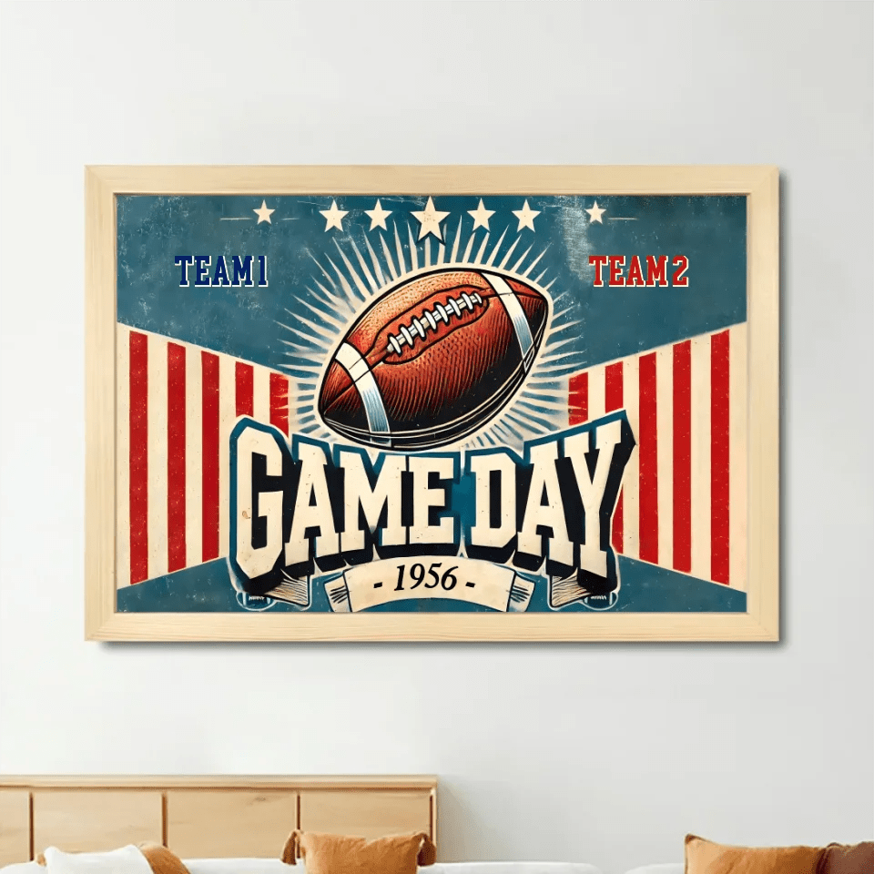 The ultimate showdown of passion and enthusiasm - Personalized Poster or Canvas 750604 - 750606 - DiyGiftly