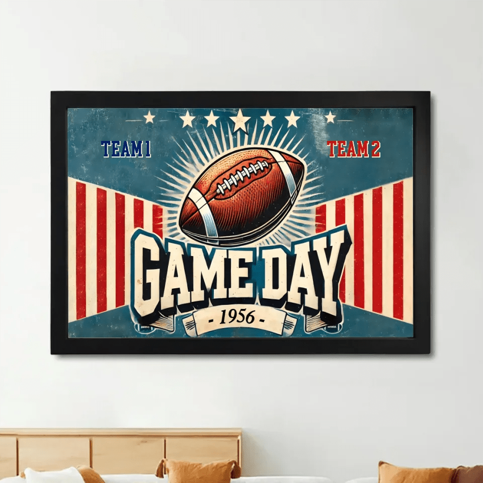 The ultimate showdown of passion and enthusiasm - Personalized Poster or Canvas 750604 - 750606 - DiyGiftly