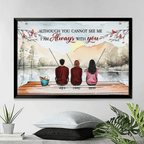 They Fish Beside Us Every Day - Personalized Wrapped Canvas 712421 - 712233 - DiyGiftly