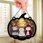 This Halloween, My Cat And I Are The Purr - Fect Pair! - Dog & Cat Personalized Window Hanging Suncatcher Ornament - Halloween Gift For Pet Owners, Pet Lovers 667987 - DiyGiftly
