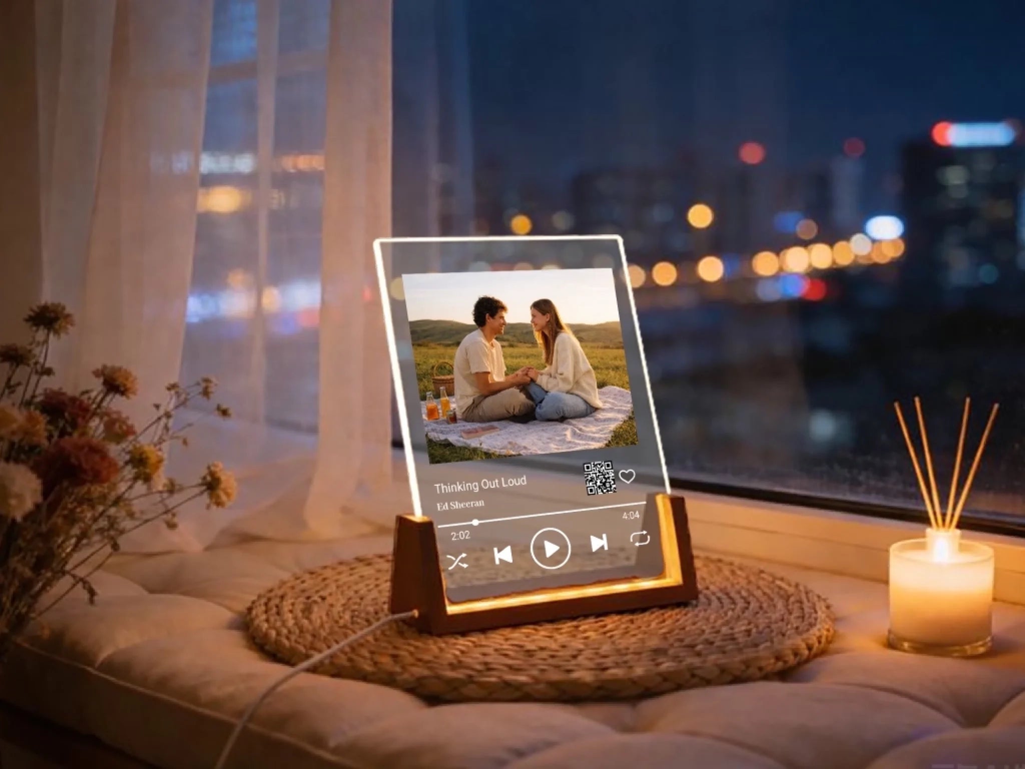 "This Is Our Song" – Personalized Photo Music Fridge Magnet, Custom Song & Photo Upload – Romantic Singing Keepsake Gift for Valentine's Day, Anniversary & Couples 1158766 - DiyGiftly