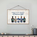 This Is Us A Little Bit Crazy, A Whole Lot Of Love - Personalized Custom Wooden Plaquet - Family Hugging 713186 - DiyGiftly