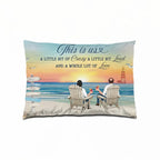 This Is Us A Little Bit Of Crazy Whole Lot Of Love - Personalized Pillow 715718 - B - DiyGiftly